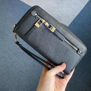 Black Wristlet Wallet